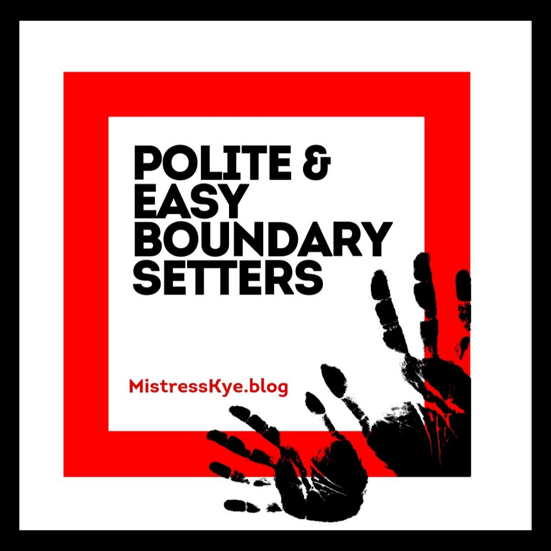 Polite & EASY Boundary Setters
